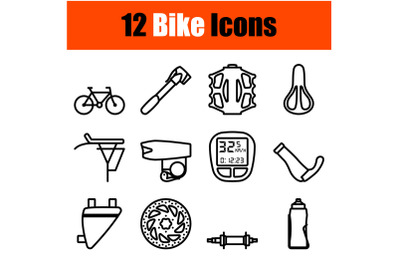 Bike Icon Set