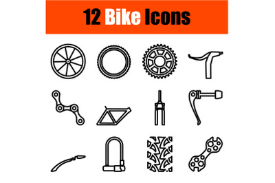 Bike Icon Set