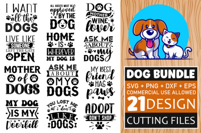 Dog SVG Bundle