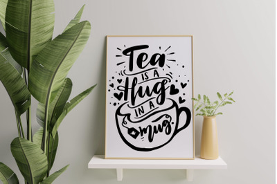 Tea Is A Hug In A Mug SVG