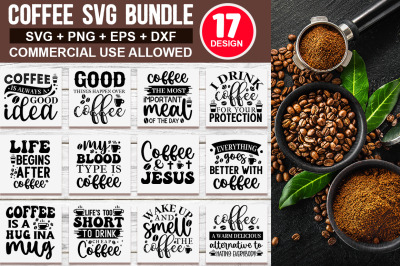 Coffee SVG Bundle