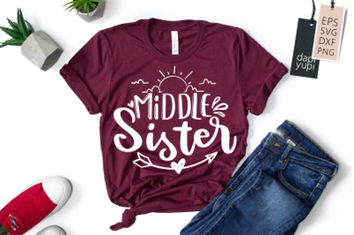 Middle Sister SVG