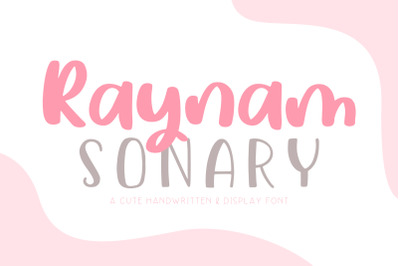 Raynam Sonary Font Duo