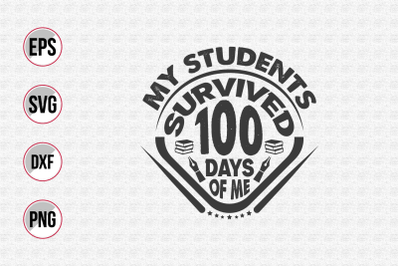 My students survived 100 days of me