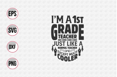 Teacher quotes typographic vector.