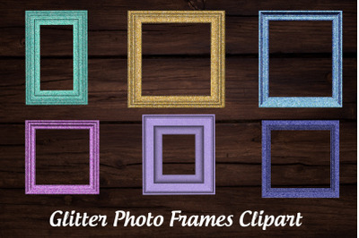 Glitter Photo Frames