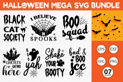 Halloween Mega SVG Bundle