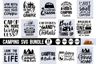 Camping SVG Bundle