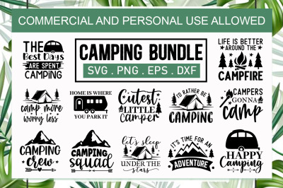 Camping SVG Bundle