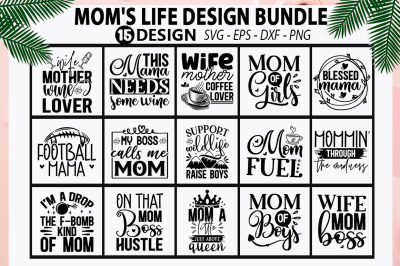 Moms Life SVG Bundle