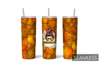 Basketball Mom Tumbler Sublimation