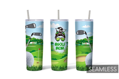 Golf Mom Tumbler Sublimation