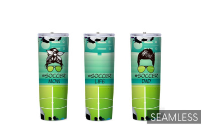 Soccer Tumbler Sublimation Bundle