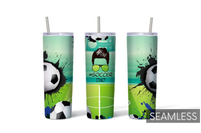 Soccer Dad Tumbler Sublimation