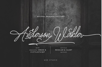 Anderson Wakler - Natural Handwritting