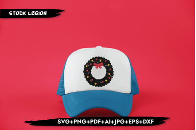 Christmas Donut SVG