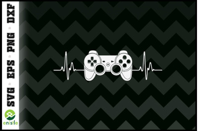 Gamer Heartbeat Video Game Lover