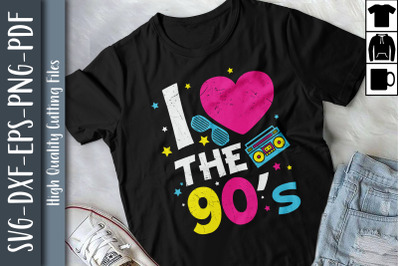 1990&#039;s 90s Heart the Nineties