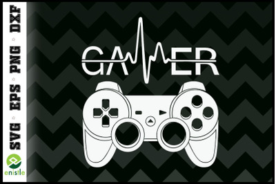 Gamer Heartbeat Game controller