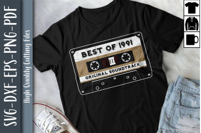 Retro Best of 1991 Mixtape 30th Birthday