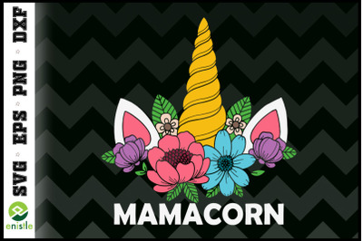 Mamacorn Unicorn Girls Family Matching