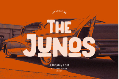 The Junos Display Font