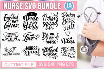 Nurse svg bundle