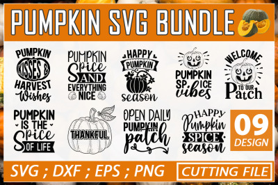 pumpkin svg bundle