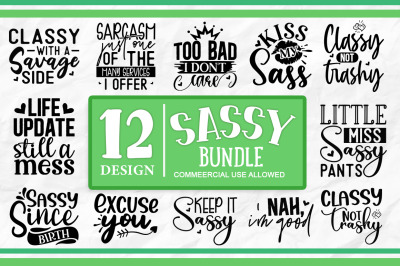 Sassy  Svg Bundle