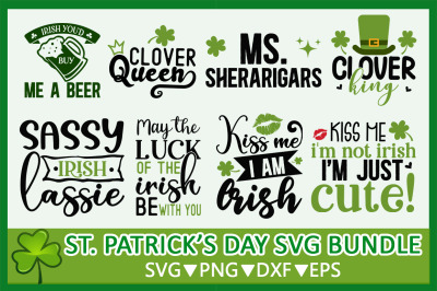 St Patrick&#039;s Day SVG Bundle