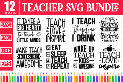 Teacher  Svg Bundle