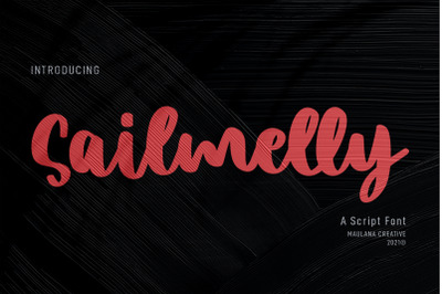 Sailmelly Script Font