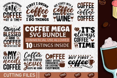 Coffee Svg Bundle