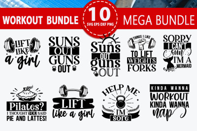 Workout SVG Bundle