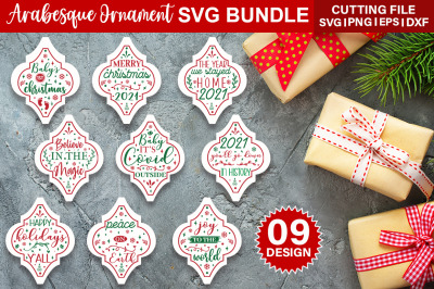 Arabeque Ornament SVG Bundle