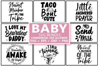 Baby SVG Bundle