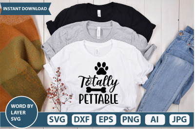 Totally pettable svg