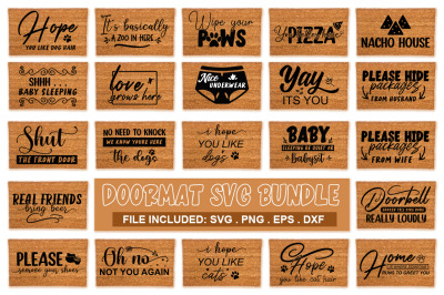 Doormat SVG Bundle