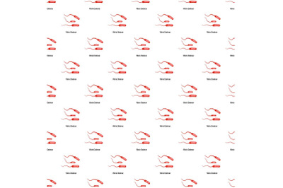 Vibrio Cholerae pattern seamless
