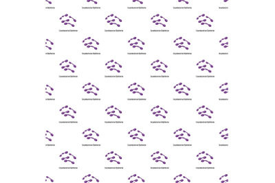 Corynebacterium diphtheriae pattern seamless