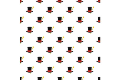 Hat with wand pattern seamless
