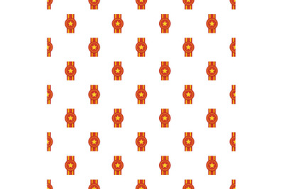 Award ribbon pattern seamless