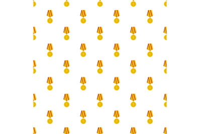Medal pattern seamless
