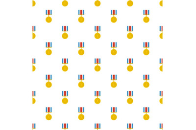 Medal pattern seamless
