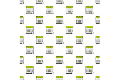 Calendar modern pattern seamless