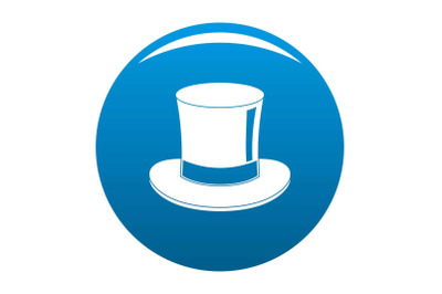 Magic cylinder icon blue vector