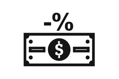 Pay tax icon, simple style