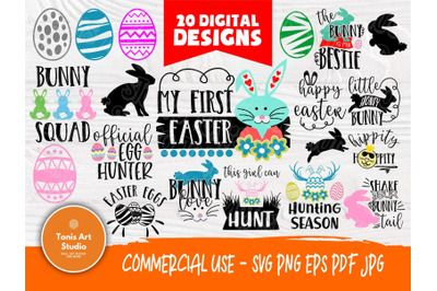 Easter SVG Bundle, Funny Easter Svg Cut Files