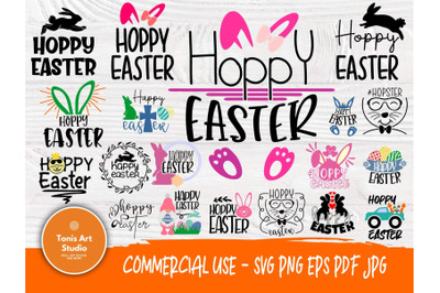 Hoppy Easter SVG Bundle