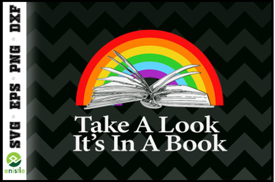 Take A Look It&#039;s In A Book Rainbow